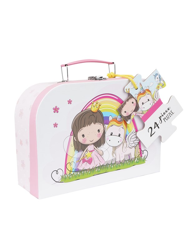 Lillie  Ellie Lillie and Ellie - Suitcase With Puzzle