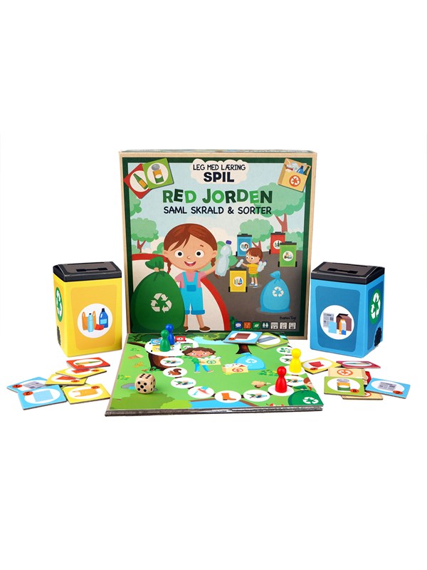 Barbo Classic Red Jorden Saml Skrald  Sorter DK