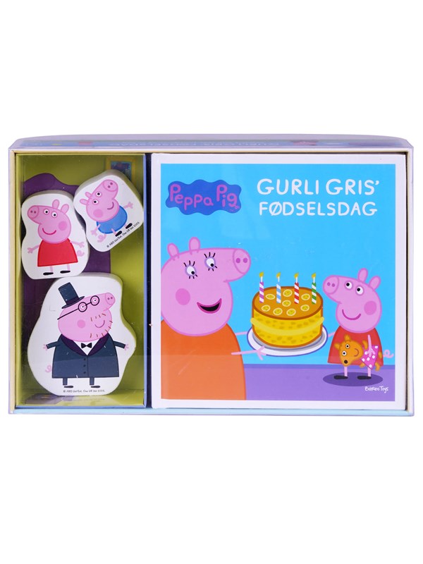 - Bog med 3 trfigurer - Gurli Gris Fds