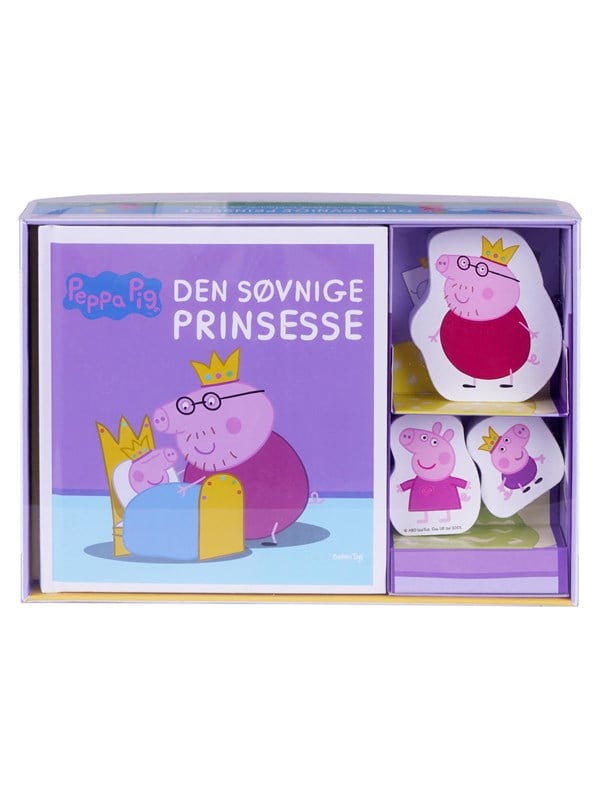 - Bog med 3 trfigurer - Den Svnige Prinsesse DK
