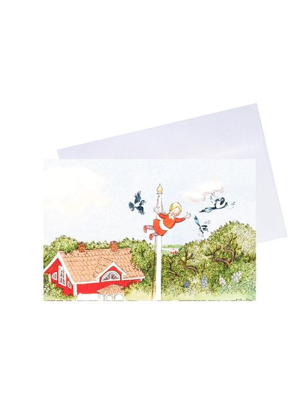 Emil fra Lnneberg Emil - Greeting Cards w Envelope - Ida