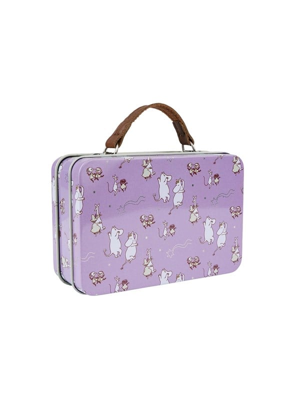 MOOMIN - Small Tin Suitcase - Purple