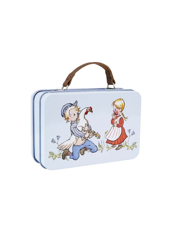 Emil fra Lnneberg Emil - Small Tin Suitcase - Blue