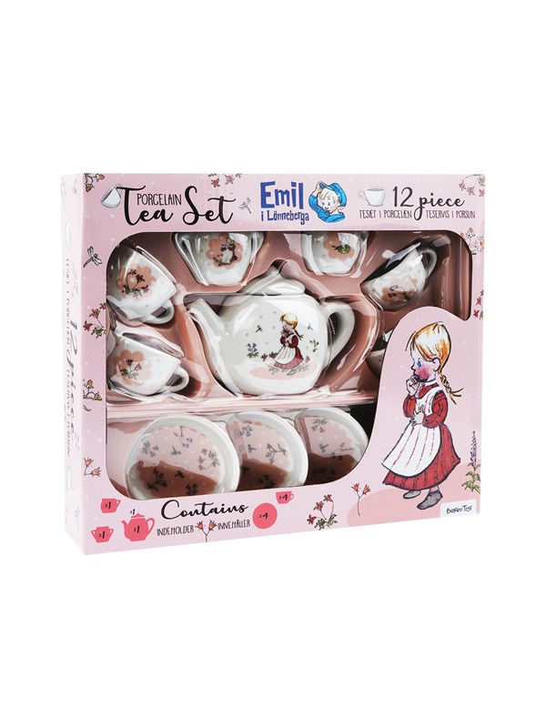 Emil fra Lnneberg Emil - Porcelain Tea Set - Ida