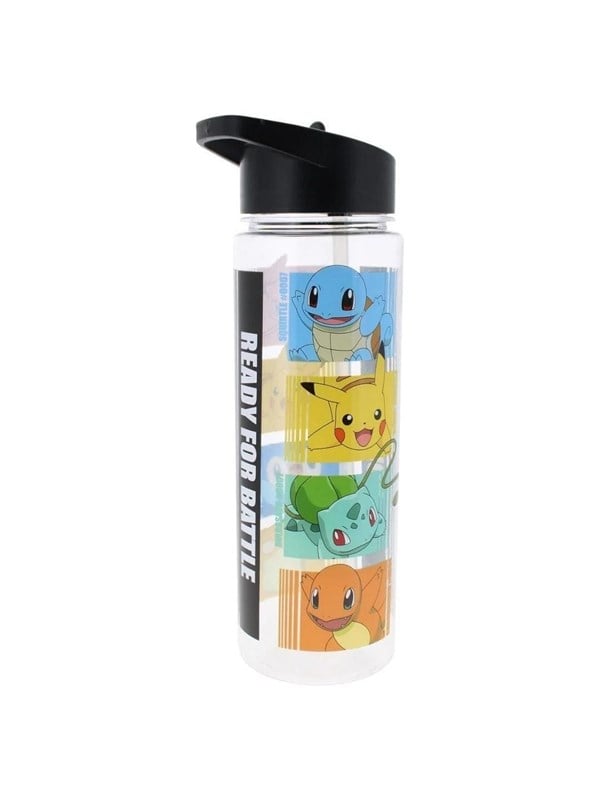 Mad Monkey - Pokemon - Ready For Battle Water Bottle (700ml) - Wasserflasche