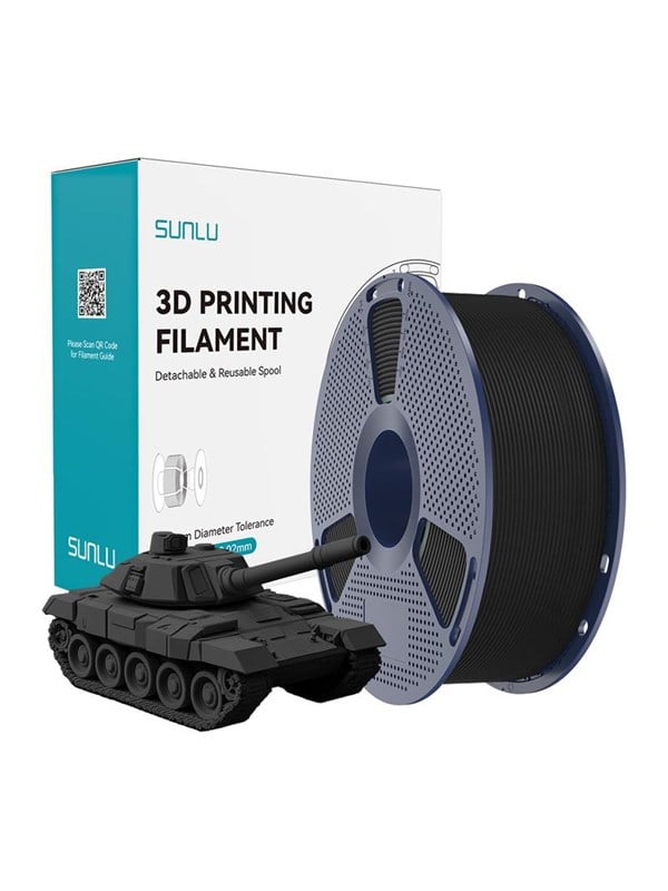 Sunlu PLA High-Speed Black Filament