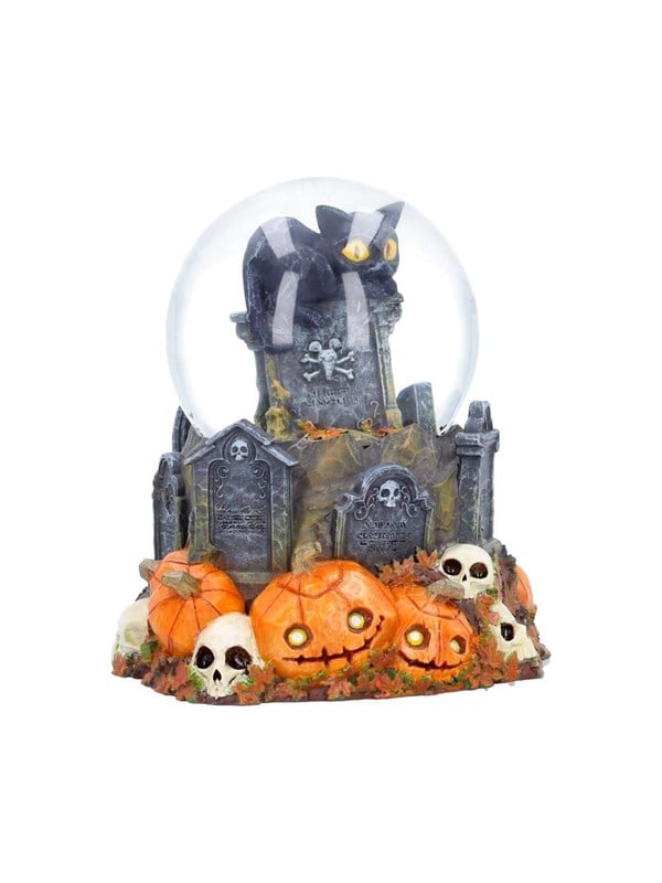 Nemesis Now - Nemesis - Whisper Wood - Pumpkin Patch Snow Globe - Figur