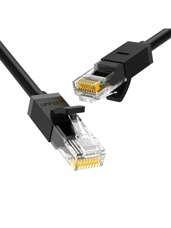 Netzwerkkabel UGREEN NW102, UTP, Kat6, 1m, Schwarz