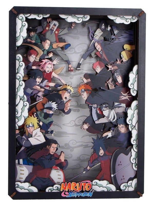 Nemesis Now - Naruto - Combat Wooden Theatre (Large) - Figur