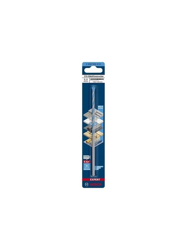 Bosch Expert CYL-9 MultiConstruction Drill Bit 55mm