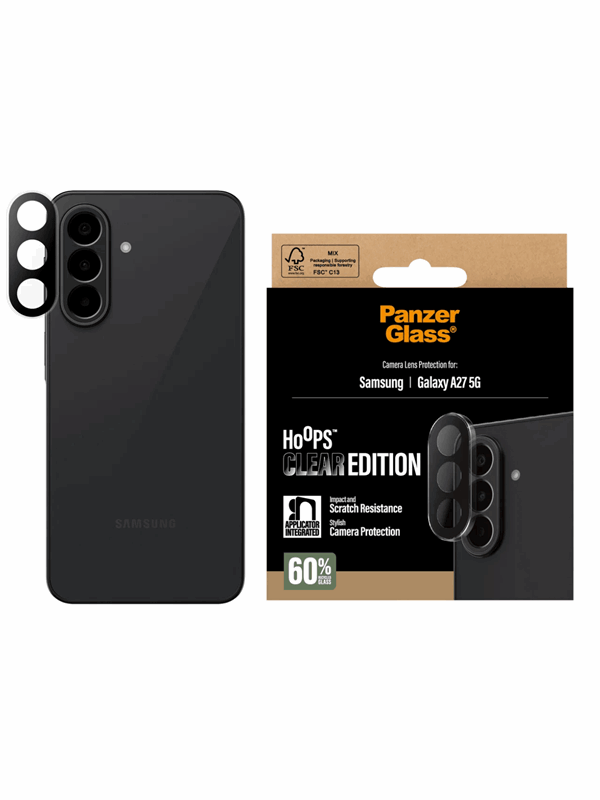 PanzerGlass  Hoops Camera Lens Protector Transparent Samsung Galaxy A27