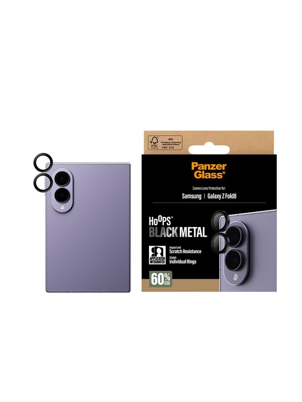 PanzerGlass Hoops Camera Lens Protector Black Samsung Galaxy Z Fold8