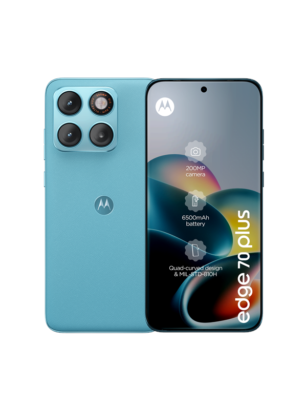 Motorola edge 70 plus 256GB/8GB - PANTONE Milky Blue