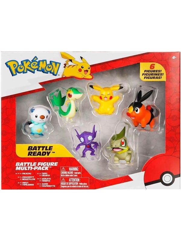 Pokemon - Battle Figure 6 Pack