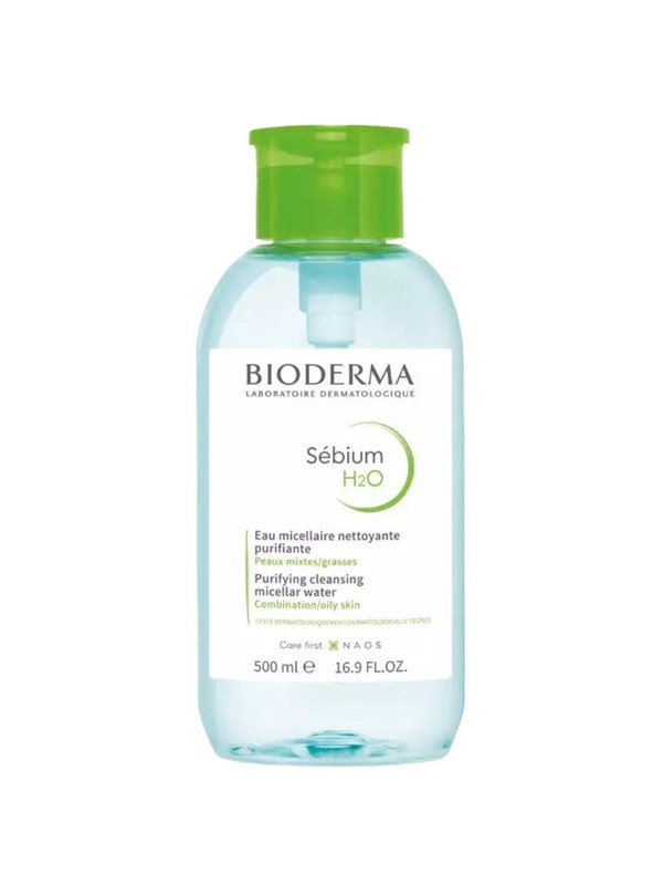 BIODERMA Sebium H2O Reinigungslösung Pump 500 ml Lösung