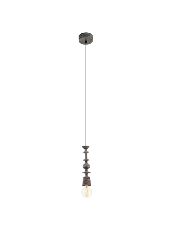 EGLO AVOLTRI VINTAGE AUFHNGUNG ANTIK SCHWARZ