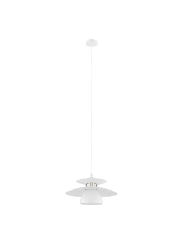 Eglo - Pendelleuchte Brenda max40W E27 in Weiß - white