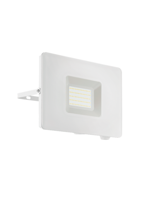 33155 led Outdoor Wandleuchte faedo 3 weiß klar L205cm H145cm T3cm IP65 - Eglo