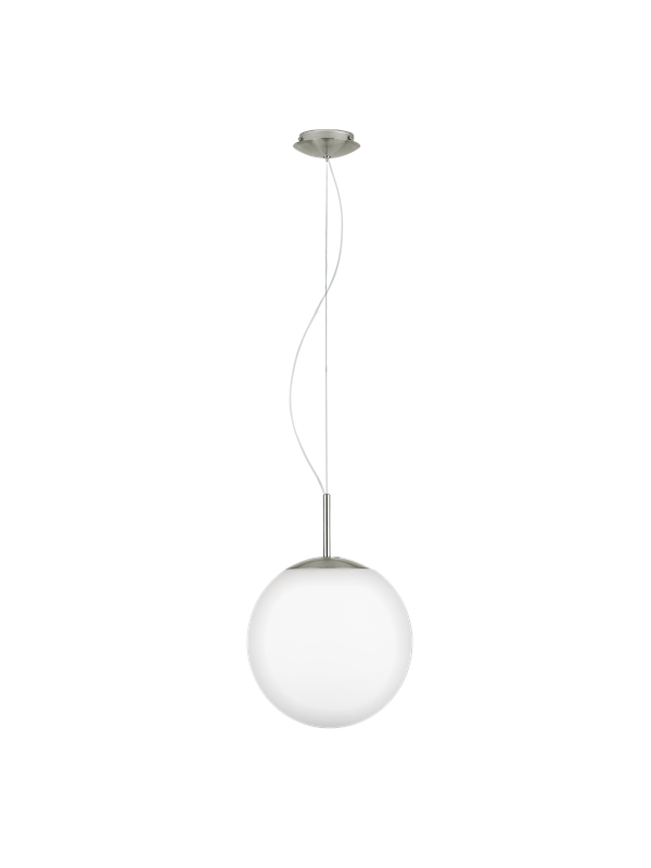 EGLO PIEDALE PRO PENDELLEUCHTE GLAS E27 L2000 300 WEISS