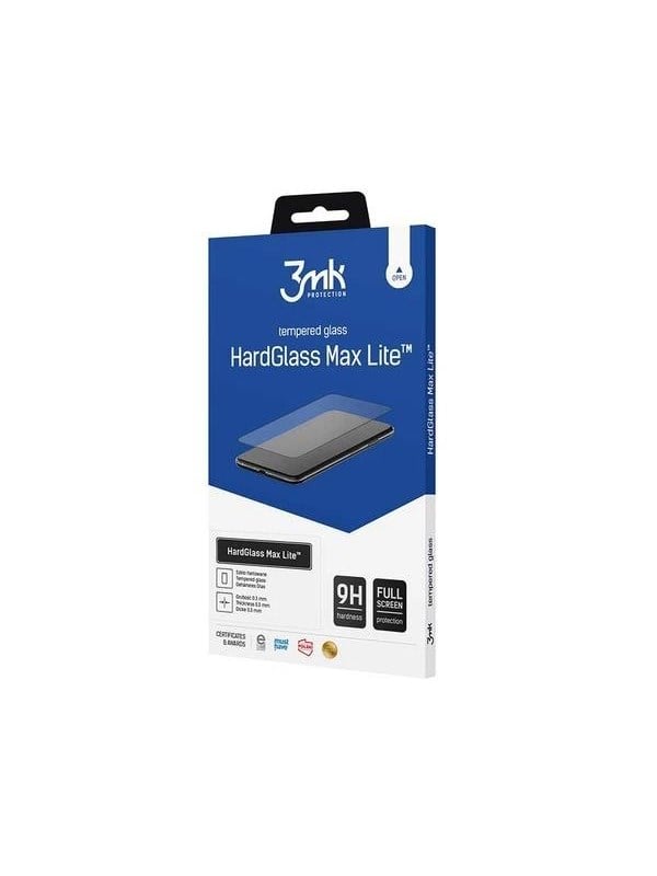Verstärktes gehärtetes Glas 3MK Samsung Galaxy M22 HardGlass Max Lite™