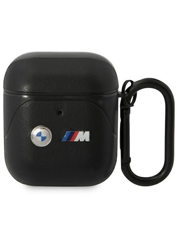 BMW BMA222PVTK AirPods 12 cover blackblack Leather Curved Line