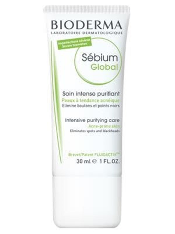Bioderma Sebium Global Intense Purifying Care, Acne-Prone Skin 30 ml