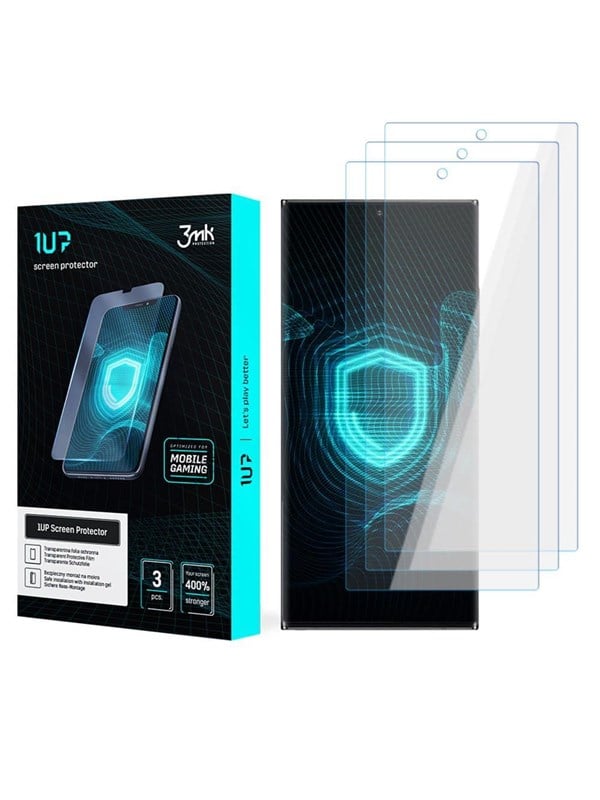 Set aus 3 Schutzfolien Samsung Galaxy S22 Ultra 5G 1UP