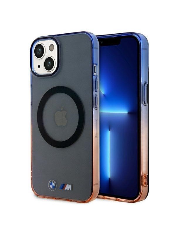 BMW BMHMP14SHTGE iPhone 14 61 greygrey hardcase Gradient Bumper MagSafe