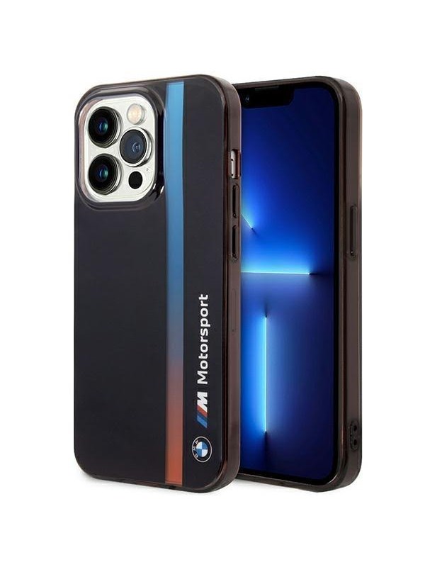 BMW BMHCP14L22HVGV iPhone 14 Pro 61 blackblack IML Tricolor Stripe