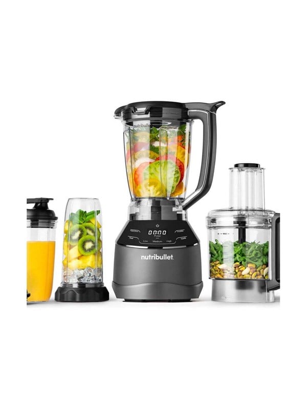 Nutribullet Schwarz Standmixer Nbf580b 1,8 L 1500 W Edelstahl 3-In-1 Multifunktionssystem - Bild 4