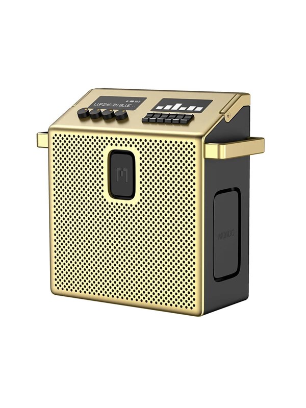 Mondo by Defunc Bluetooth Speaker Medium BrassBlack