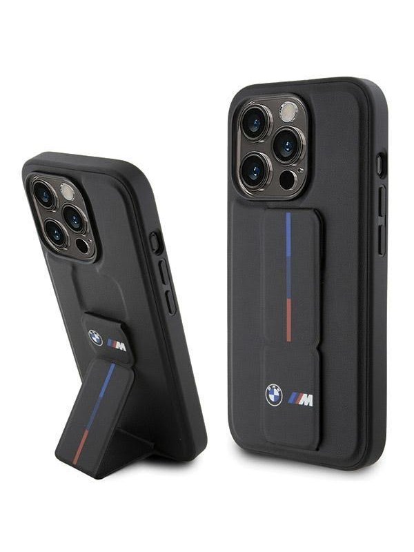 BMW Grip Hot Stamp case for iPhone 15 Pro Max - black