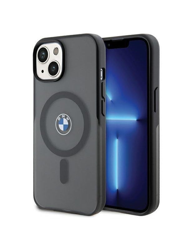 BMW IML Signature MagSafe case for iPhone 15 Plus  14 Plus - black