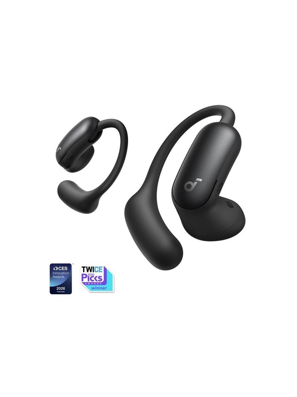 Bluetooth-Freisprecheinrichtung Anker SoundCore AeroFit 2 Pro, TWS, ANC, MultiPoint, Schwarz A3875G11