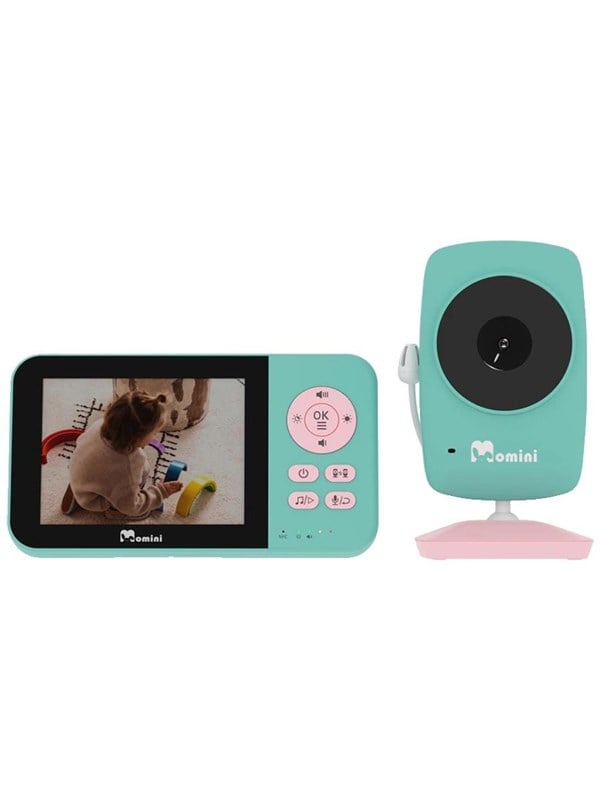 Momini BlissView Baby Monitor with Video  Night Light