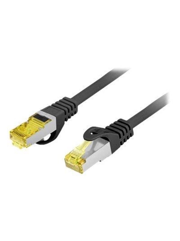Lanberg patch cable - 2 m - black RAL 9004 - Schwarz