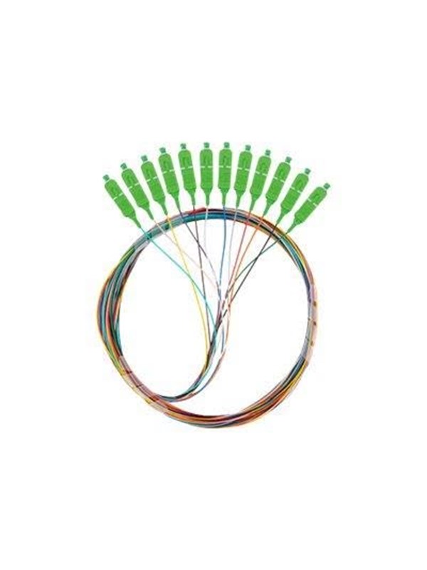 Lanberg pigtail - 2 m - multicolour - Schwarz