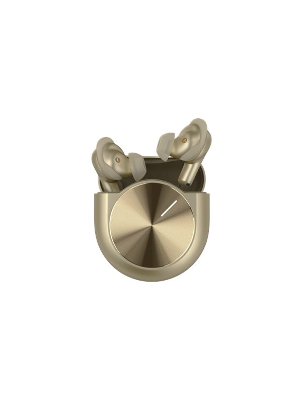 Noise Master Buds 2 Aurum kabellose Bluetooth Kopfhörer mit ANC und 360º Raumklang