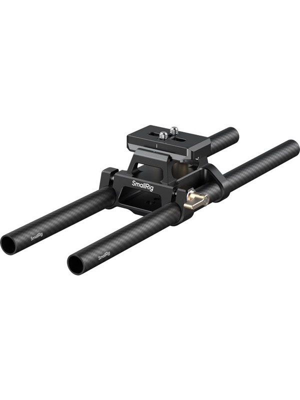 SmallRig 6761 Arca-Type Mount Plate with 15mm Dual Rod Clamp