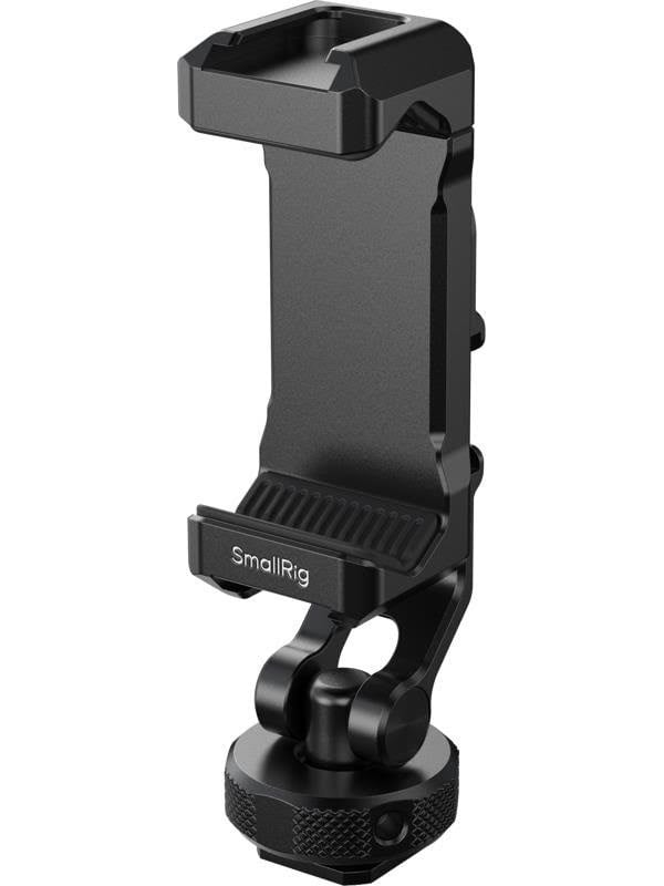 SmallRig 6661 PC-T1 Metal Phone Clamp with Triple Cold Shoe Mounts