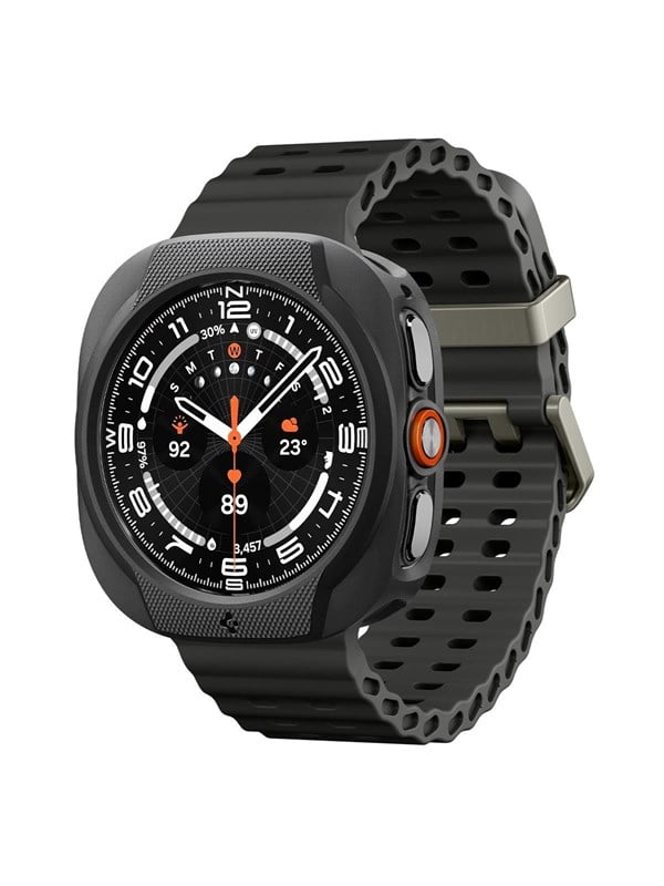 Spigen Liquid Air - matte black - Samsung Galaxy Watch Ultra2