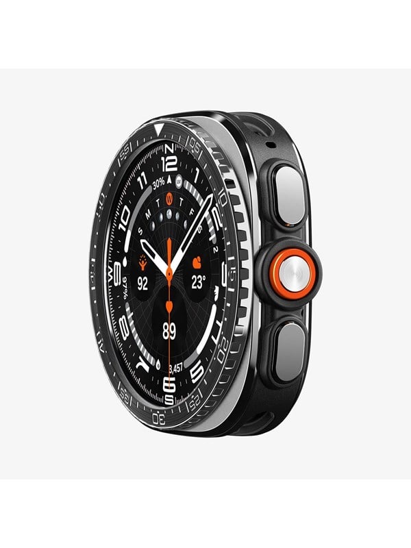 Spigen Tune Diver Schutzrahmen für Samsung Galaxy Watch Ultra2, Schwarz ACS11617