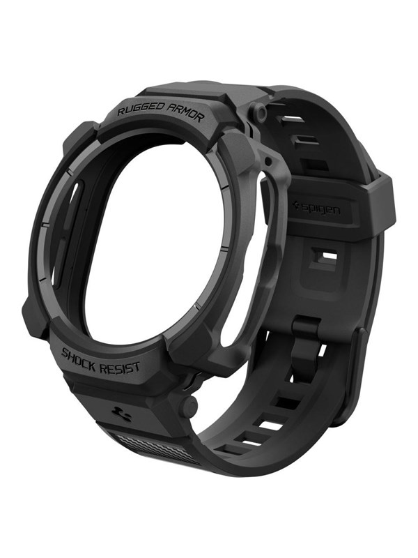 Spigen Rugged Armor™ Pro Hülle für Samsung Galaxy Watch Ultra 2 (47 mm) - Matte Black