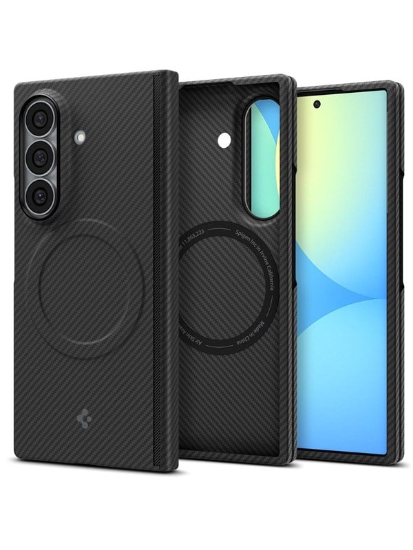 Spigen AirSkin Backcover MagSafe für das Samsung Galaxy Z Fold 8 Ultra - Black