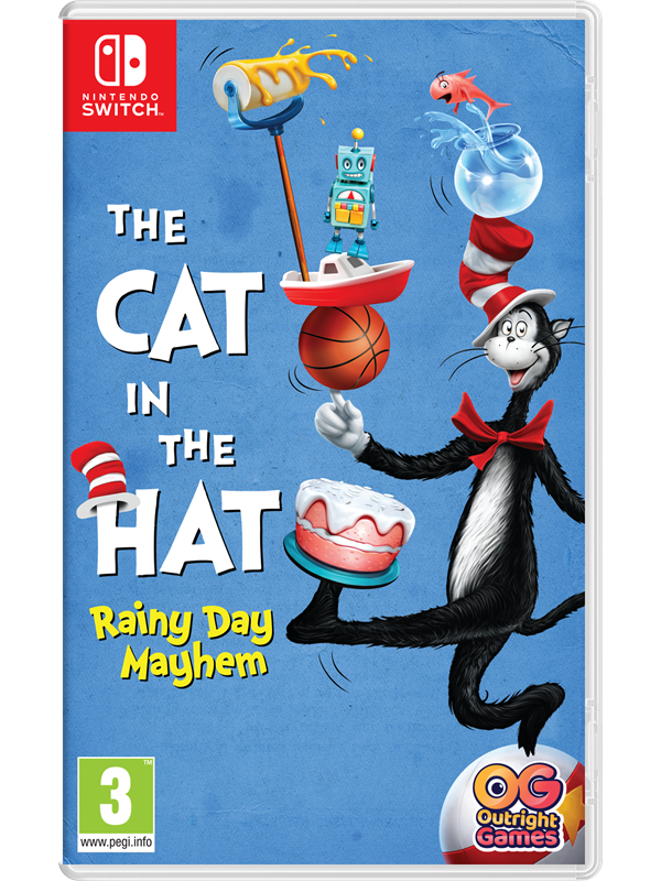 The Cat in the Hat Rainy Day Mayhem - Nintendo Switch - Party - PEGI 3