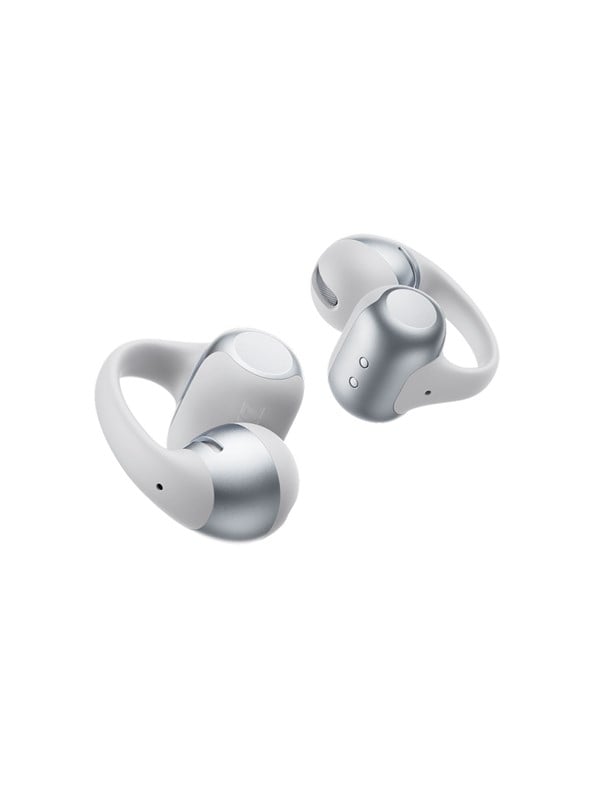 Shokz OpenDots 2 kabellose Bluetooth-Kopfhörer mit Knochenschallmikrofon grau