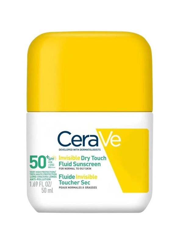 CeraVe Invisible Mattierendes Sonnenschutz Fluid 50 ml Flüssigkeit