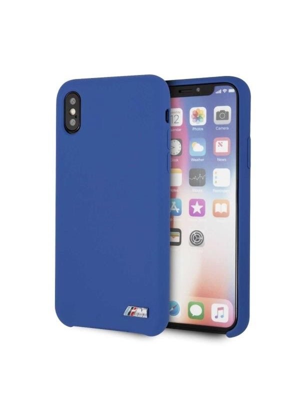 BMW Silicone M Collection iPhone X  Xs Case - Blue