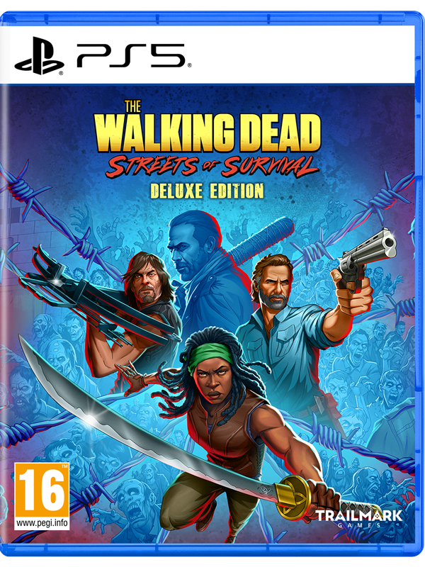The Walking Dead Streets of Survival Deluxe Edition - Sony PlayStation 5 - Beat em Up - PEGI 16
