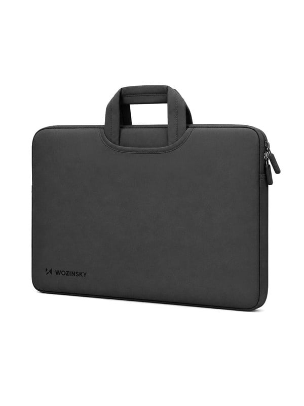 Wozinsky WNT-15B 156 Laptop Bag with Retractable Neoprene Handle - Black